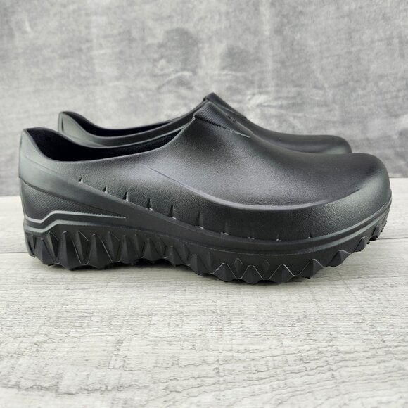 Shoes for Crews Size 13/W15 Bloodstone Slip Resistance Clogs Black  **Tried ON*
